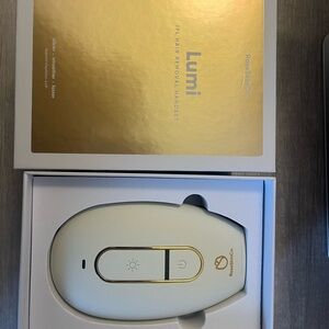 Lumi IPL Hair Removal Handset - Gold and White